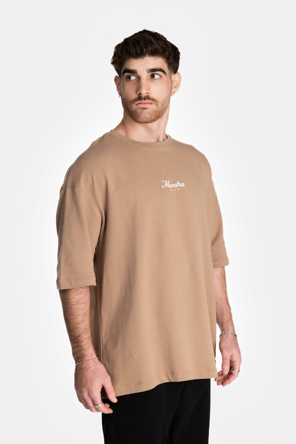 Brown Oversized Sweat T
