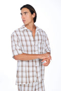 Brown Checks Shirt