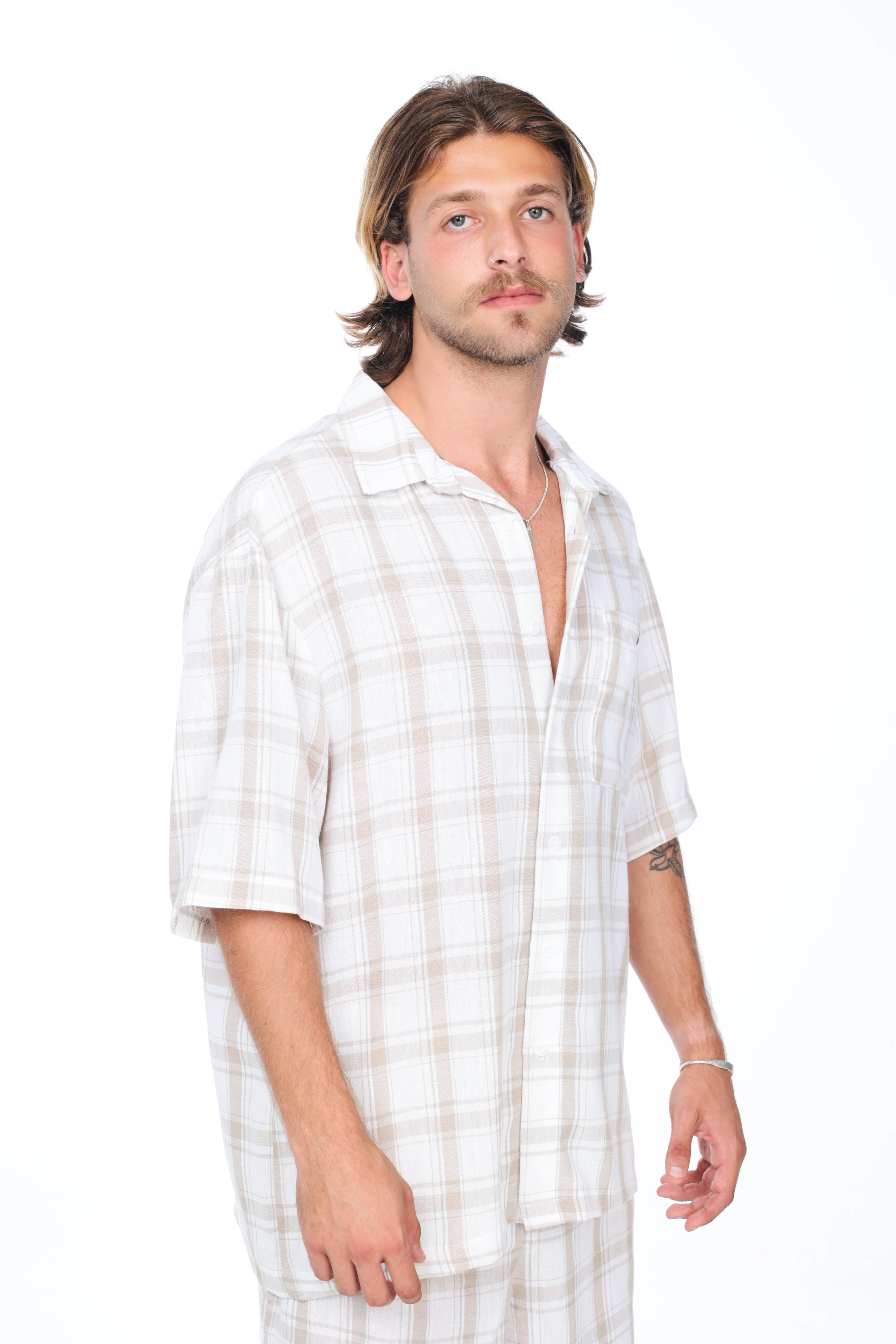 Stone Checks Shirt