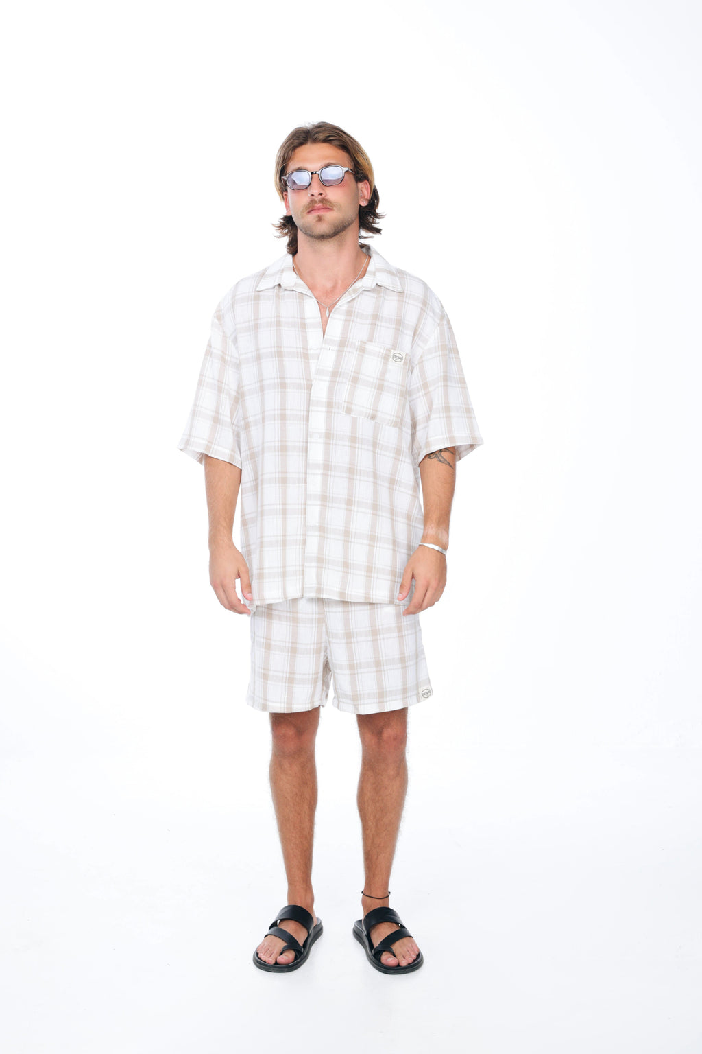 Stone Checks Shirt
