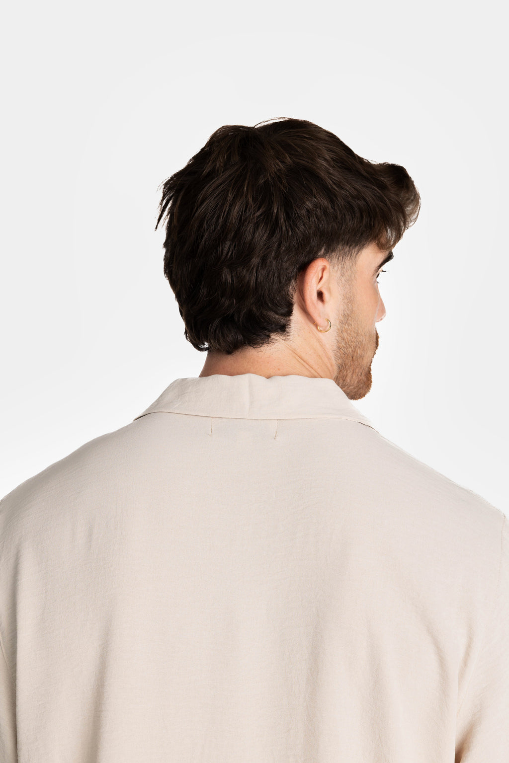 Cream Long Sleeve Shirt