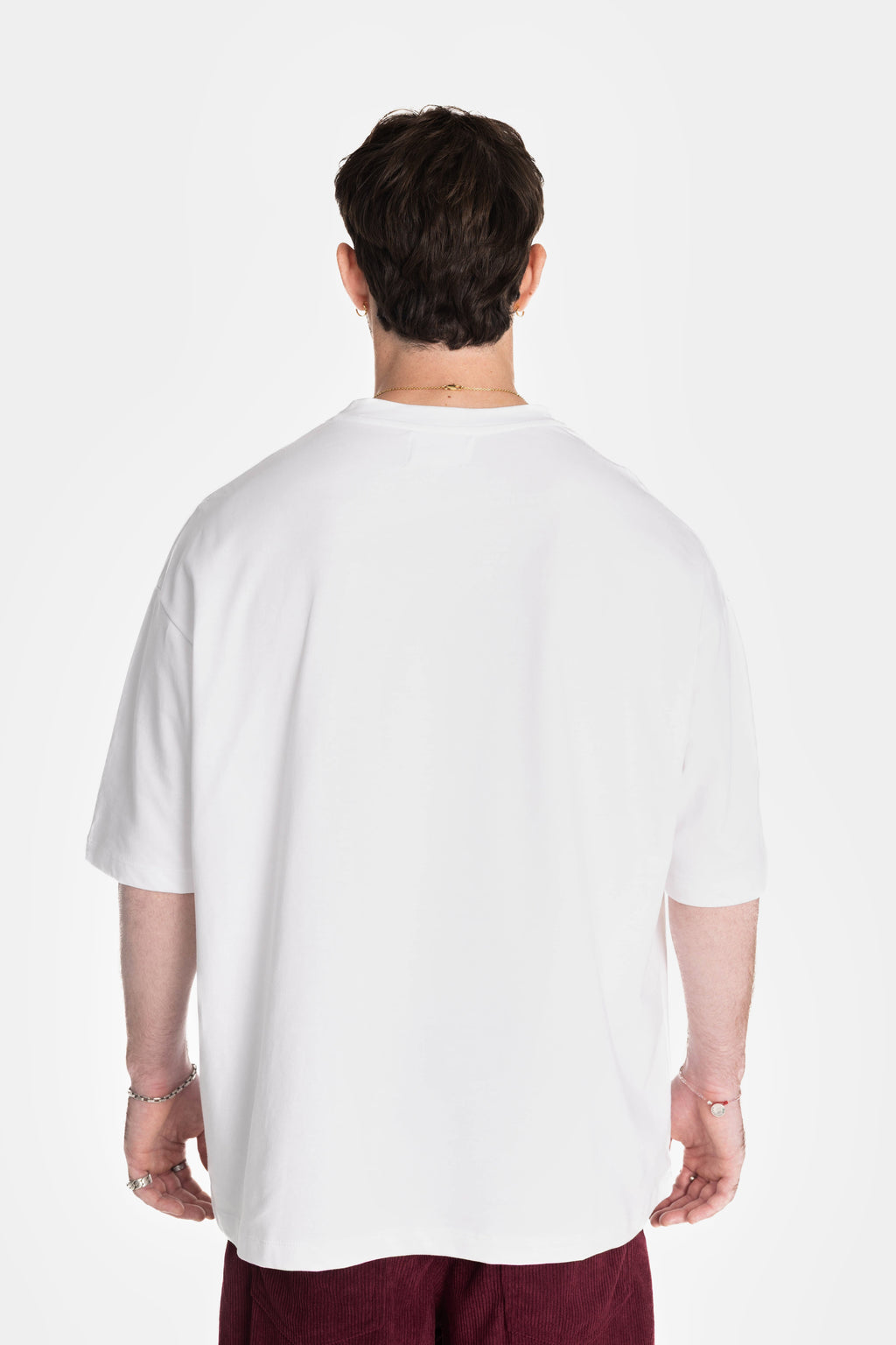 White Oversized Sweat T