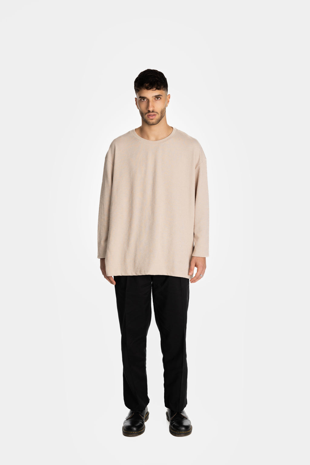 Stone Long Rib Oversized T
