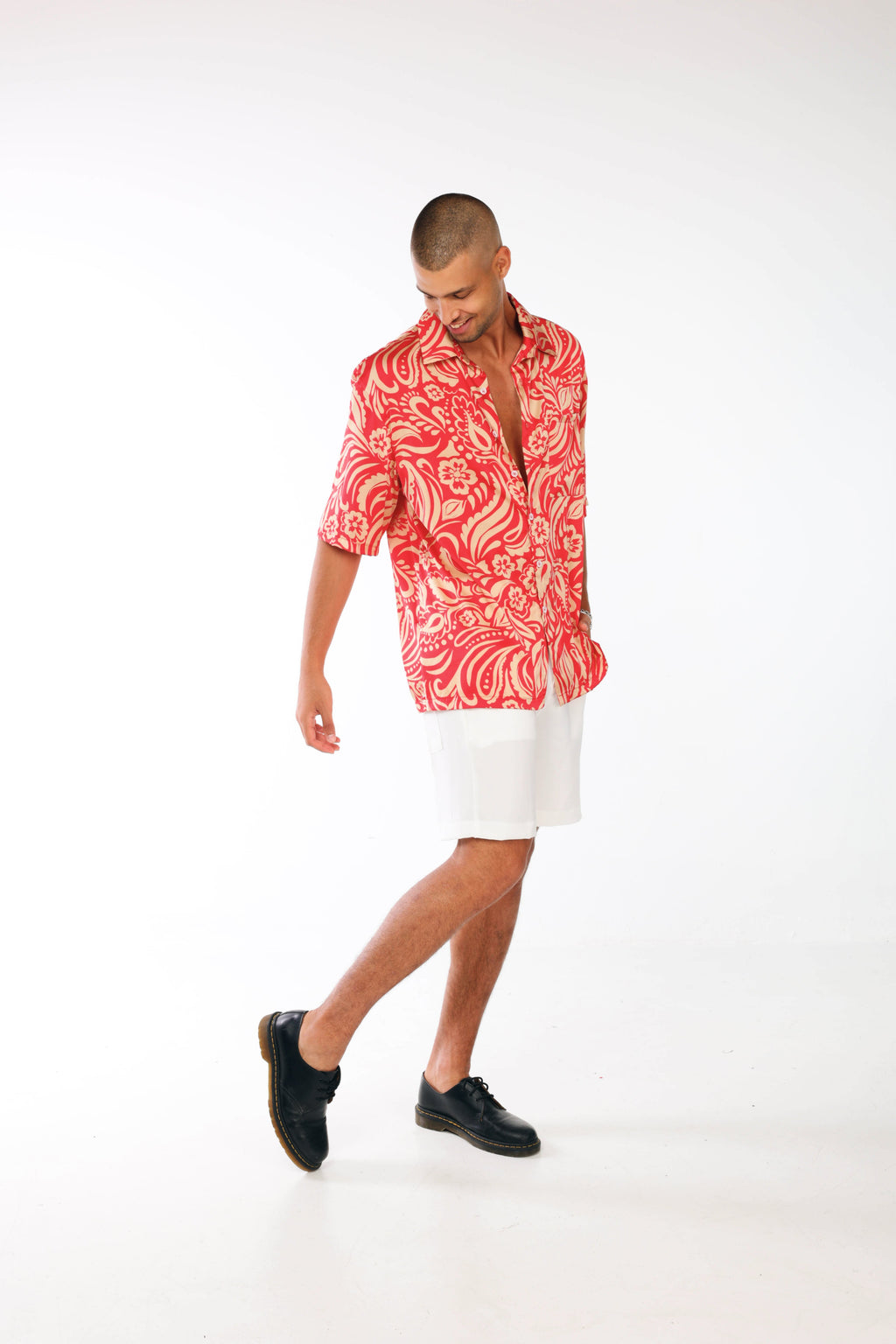 Dusty Rose Oversized Shirt