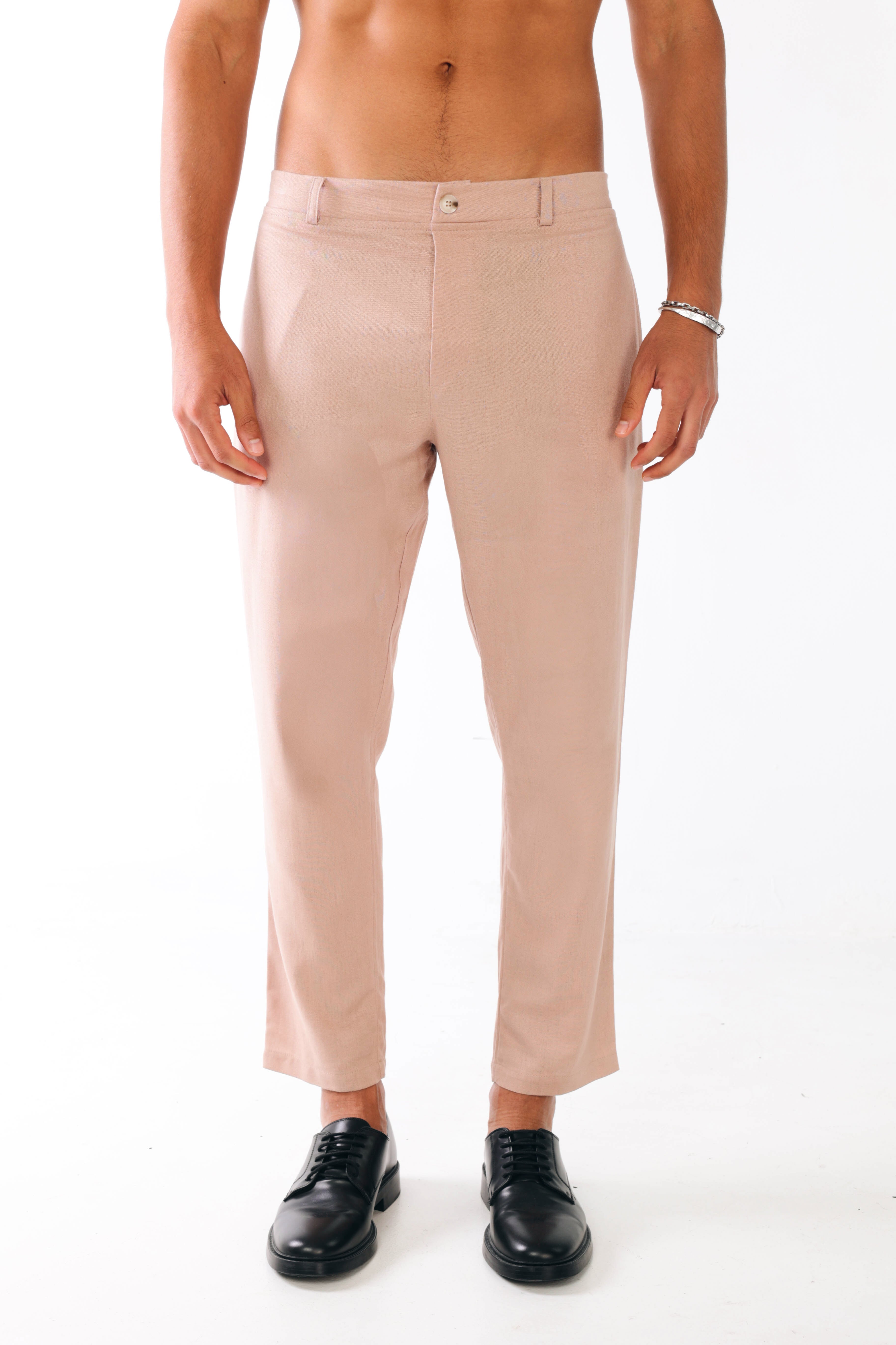 Slim Fit Rrusty Linen