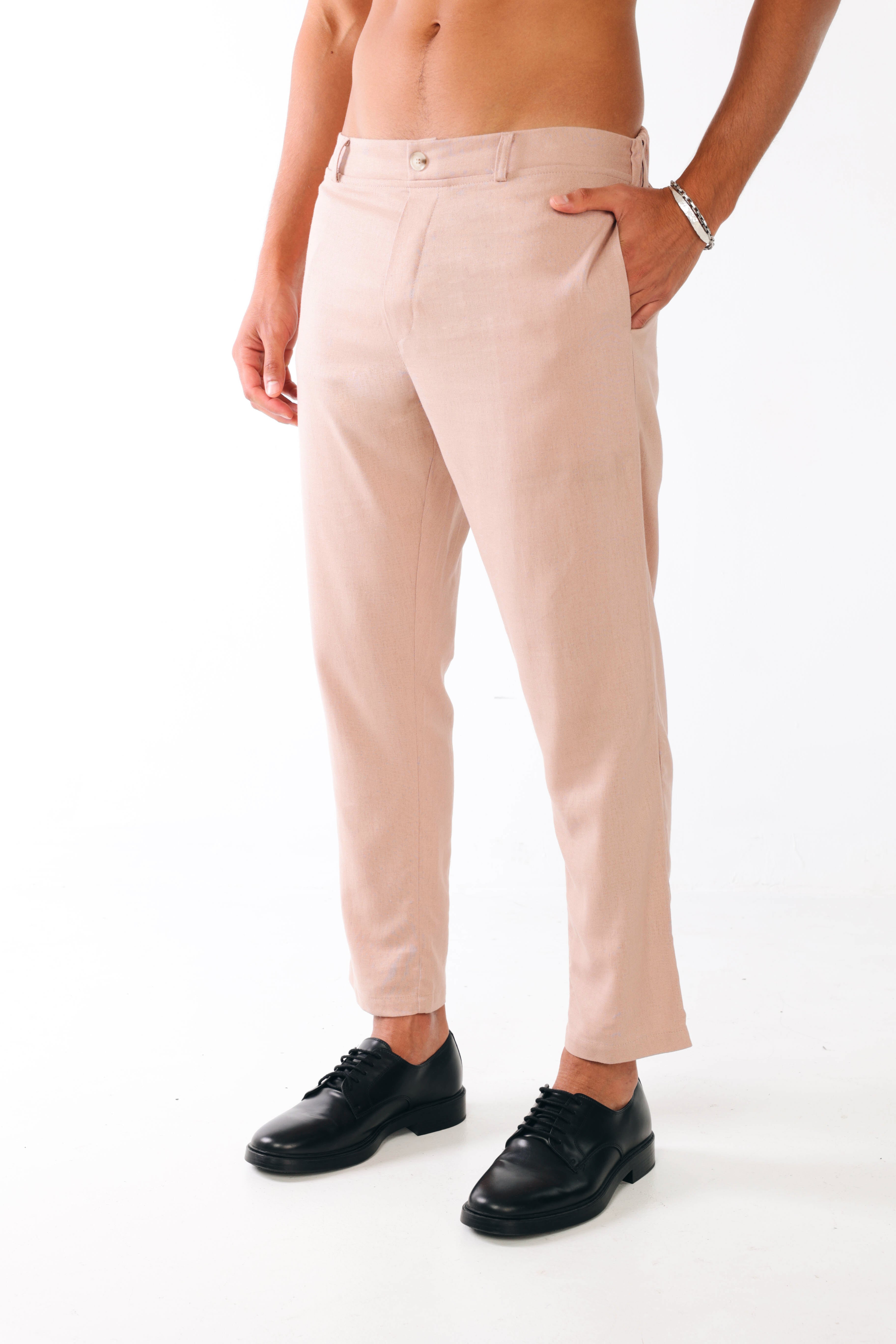 Slim Fit Rrusty Linen