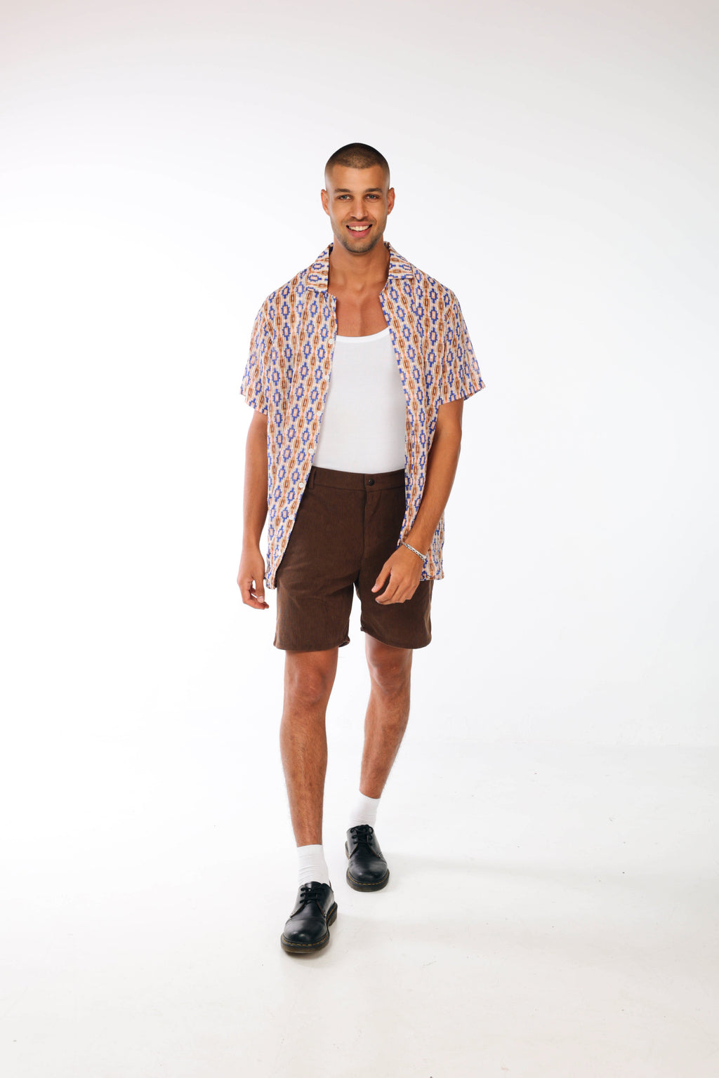 Transparent Polorful Printed Shirt