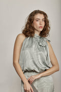 Claudine Top Green