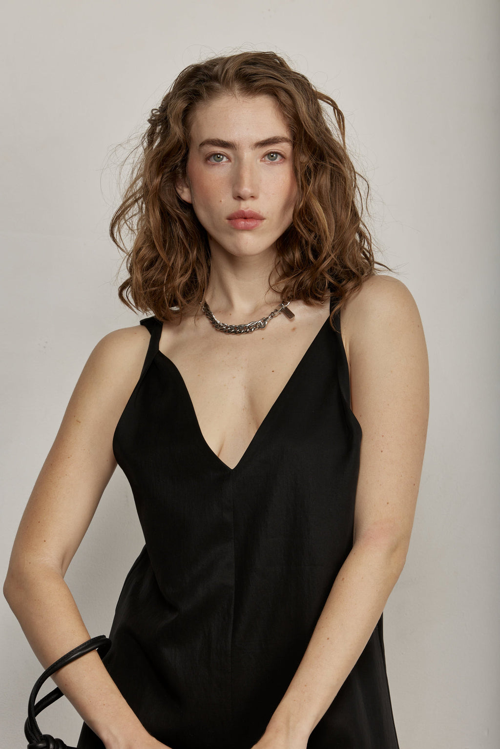 Helena Dress Black detail