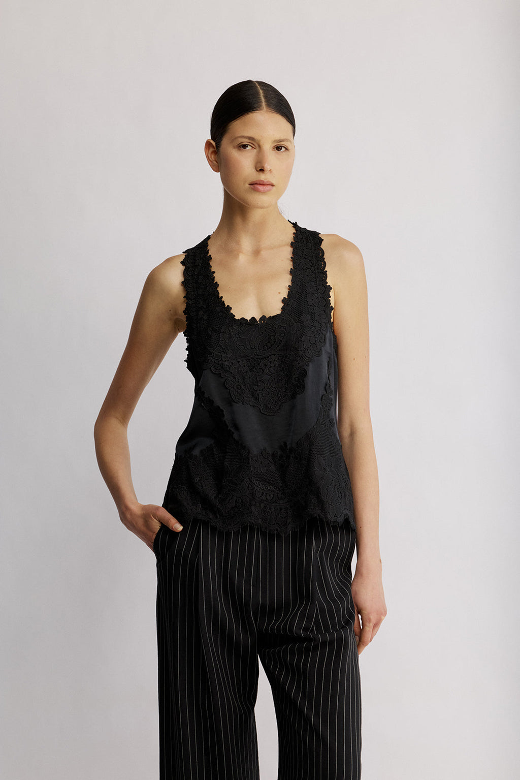 Seychelle Top Black detail