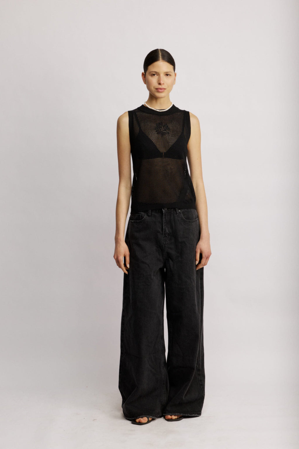 Moana Jeans Black detail