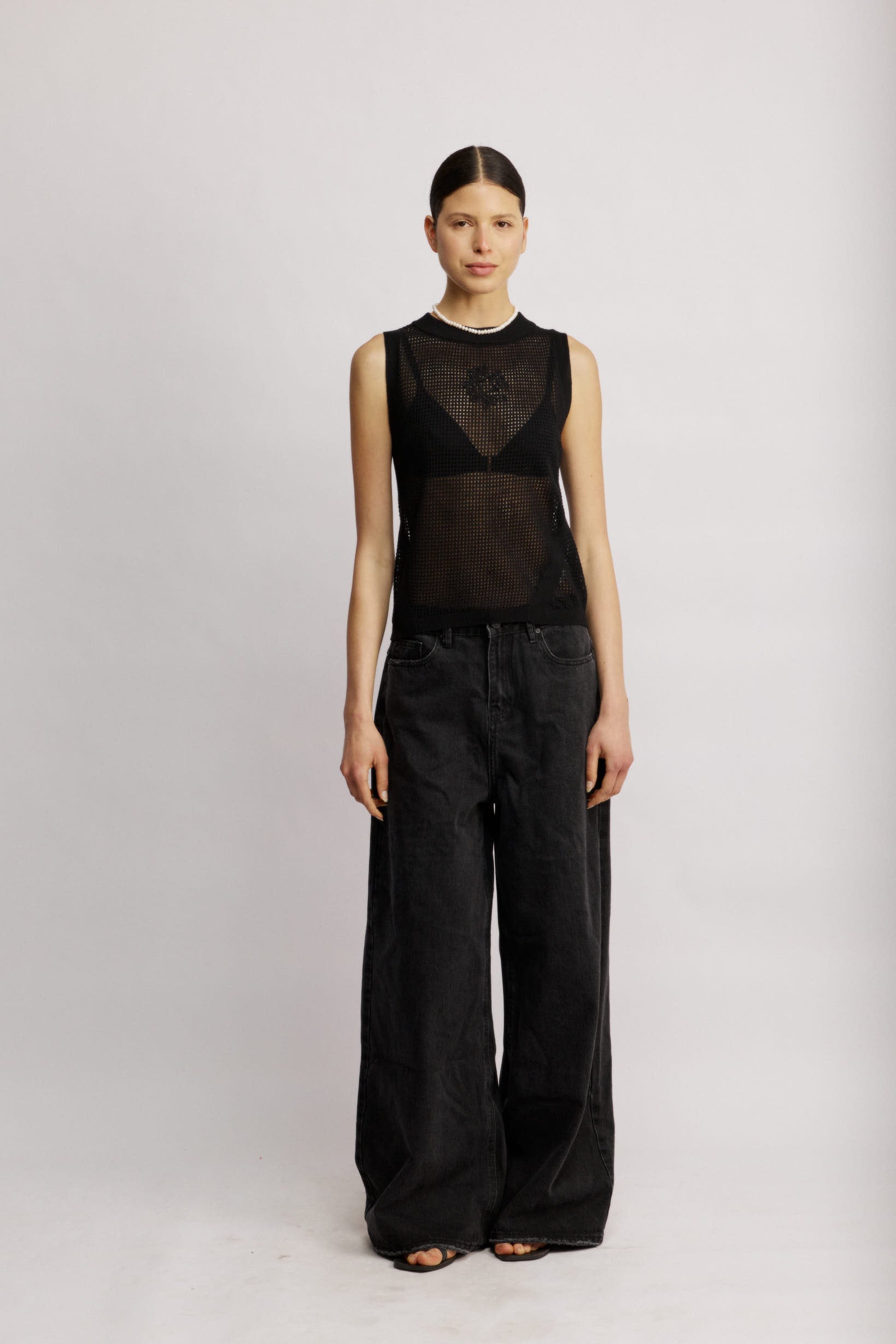 Moana Jeans Black detail