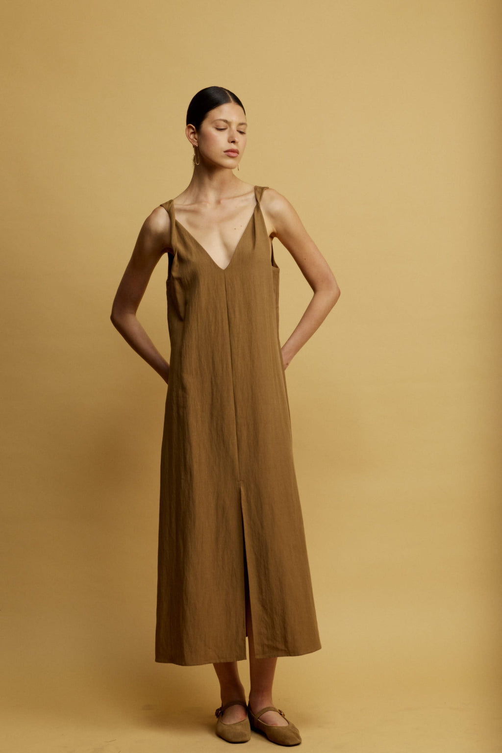 Helena Dress Camel