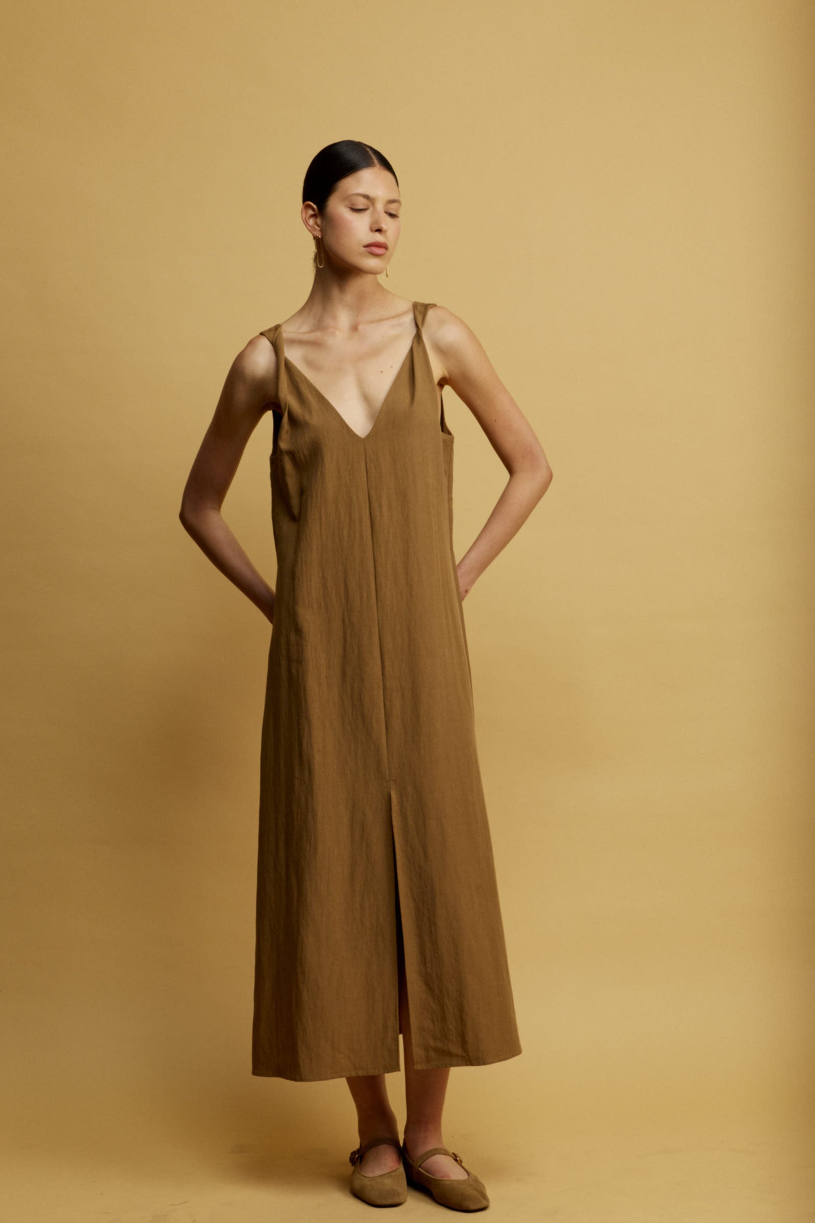 Helena Dress Camel