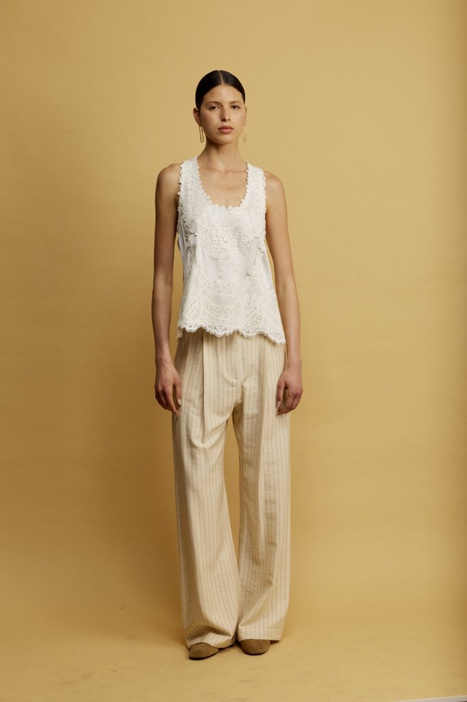 Seychelle Top Cream detail