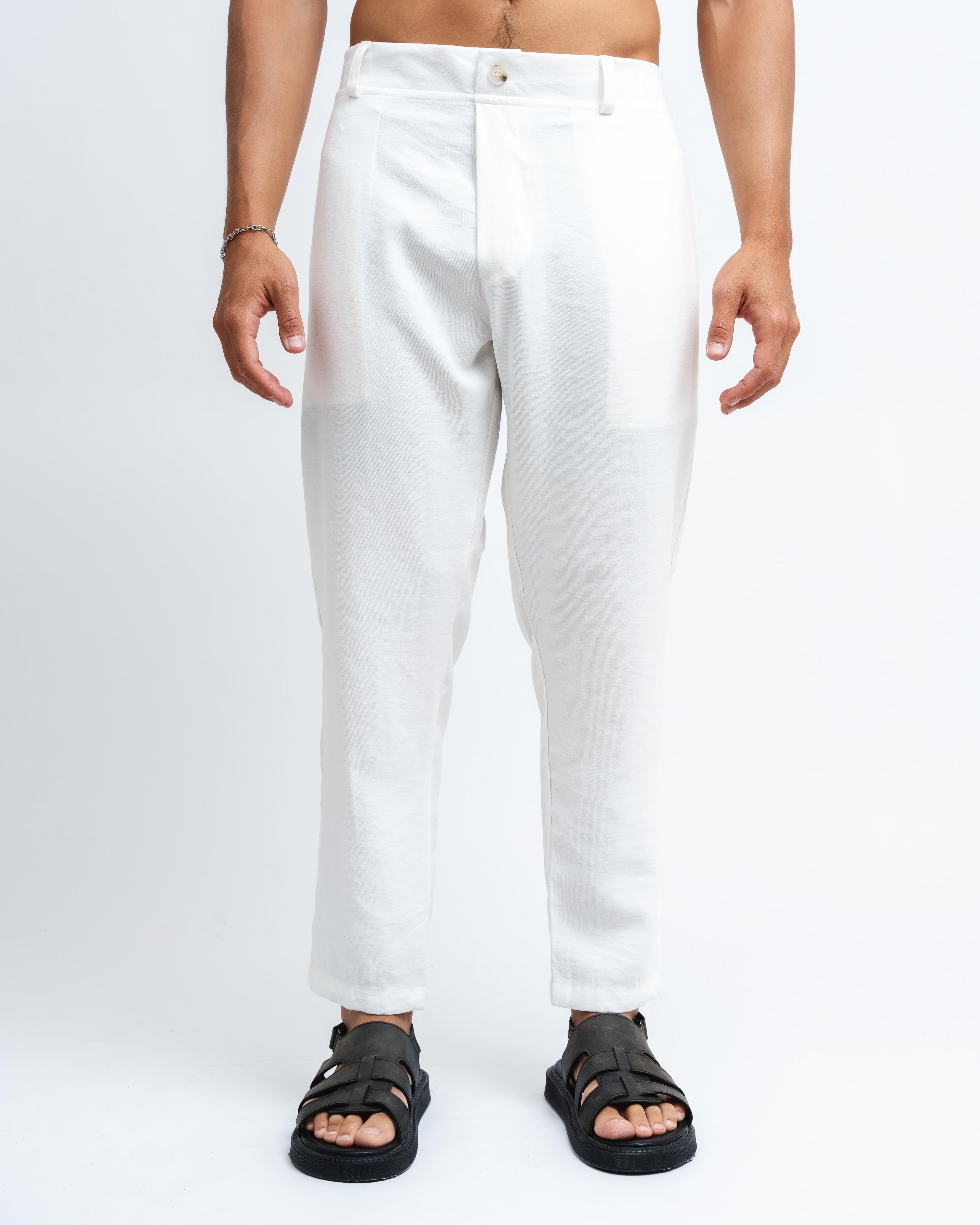 White Slim Fit