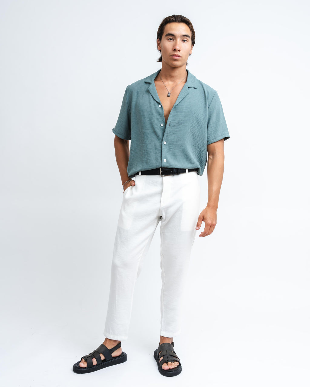 White Slim Fit