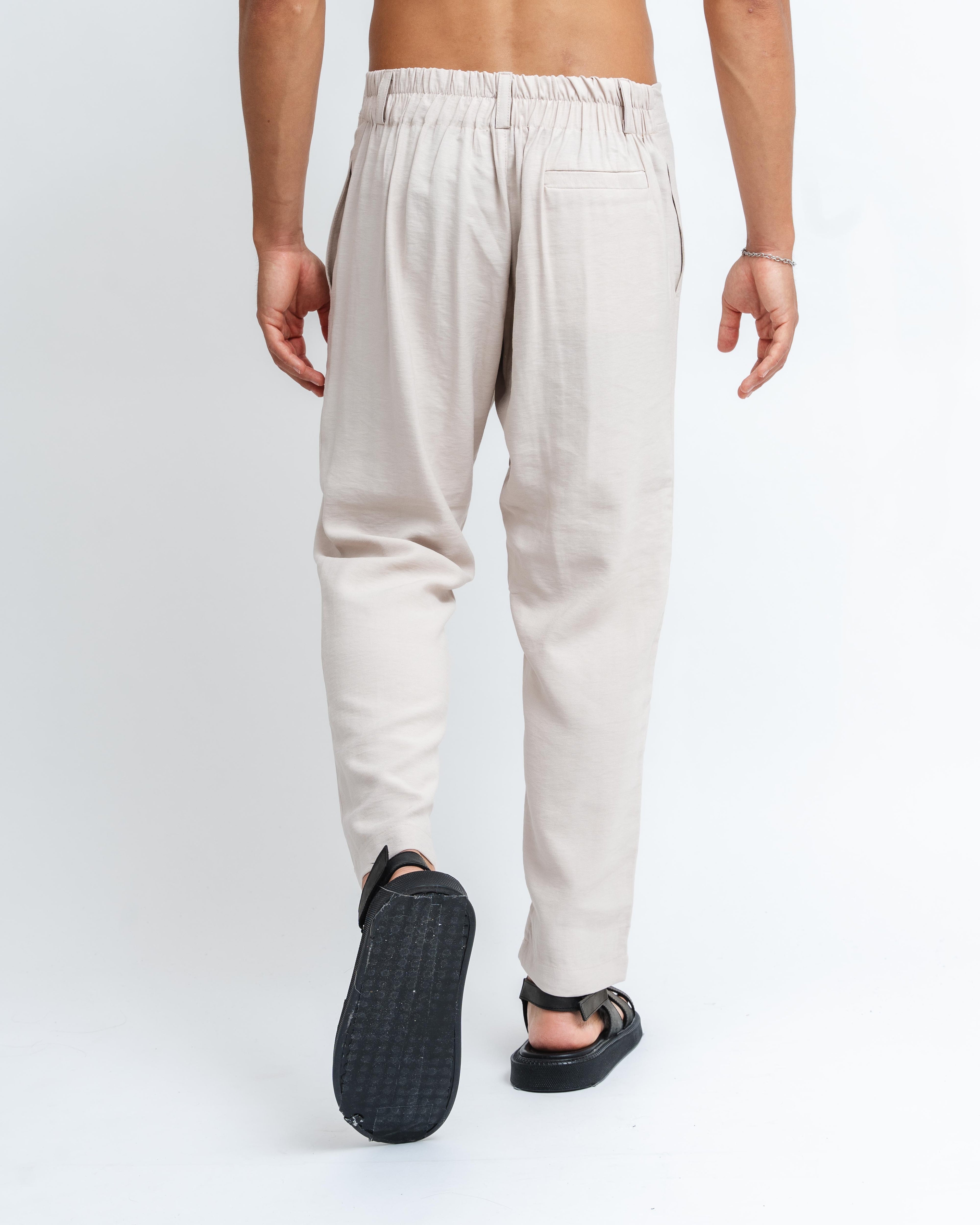 Cream Slim Fit