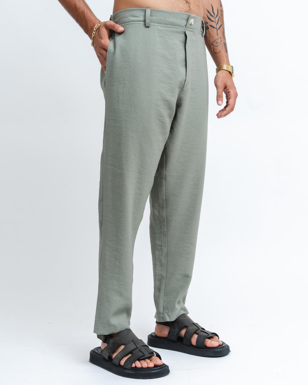 Olive Slim Fit