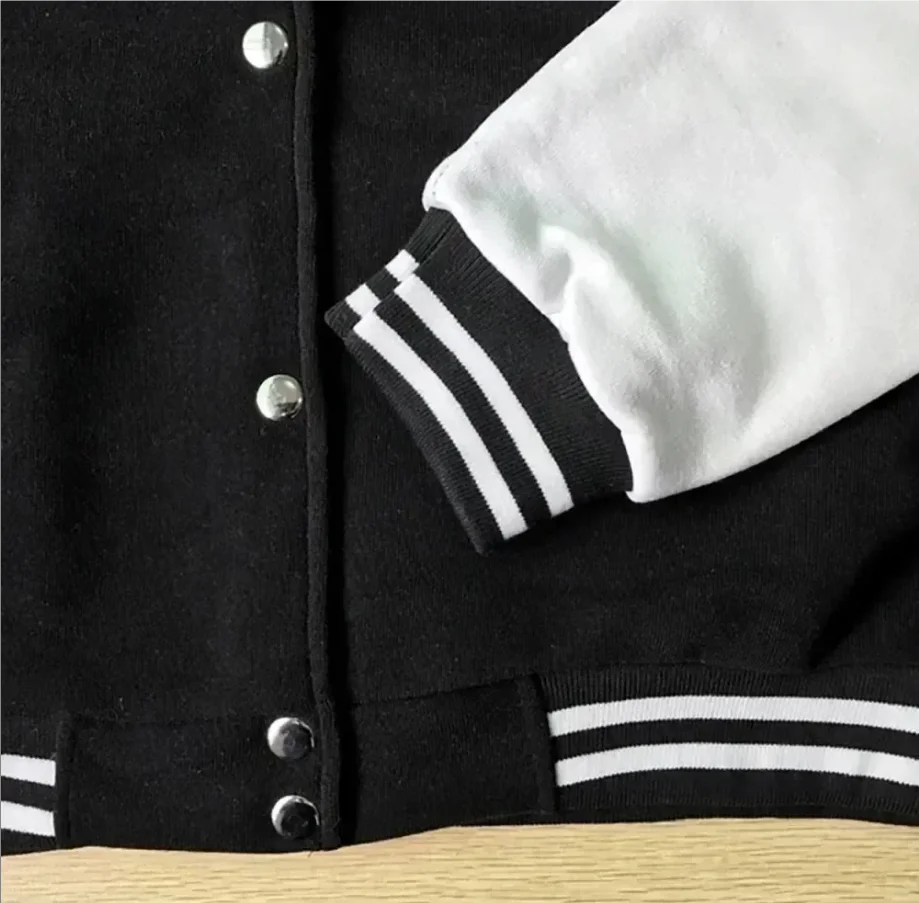 American Men's Personalized Baseball Jersey Autumn and Winter Out Sports Jogging Jacket Korean Fashion Casual Couple Jacket