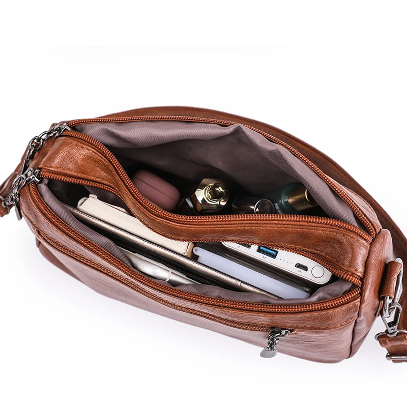 Women Bag woman's handbag new trend vintage Crossbody Bag for Women Fashion Shoulder Bags Handbag PU Leather luxury Design bags