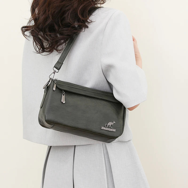 Women Bag woman's handbag new trend vintage Crossbody Bag for Women Fashion Shoulder Bags Handbag PU Leather luxury Design bags