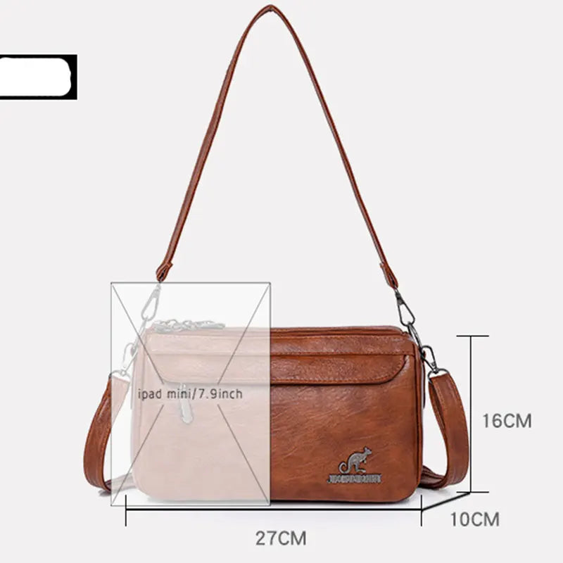 Women Bag woman's handbag new trend vintage Crossbody Bag for Women Fashion Shoulder Bags Handbag PU Leather luxury Design bags