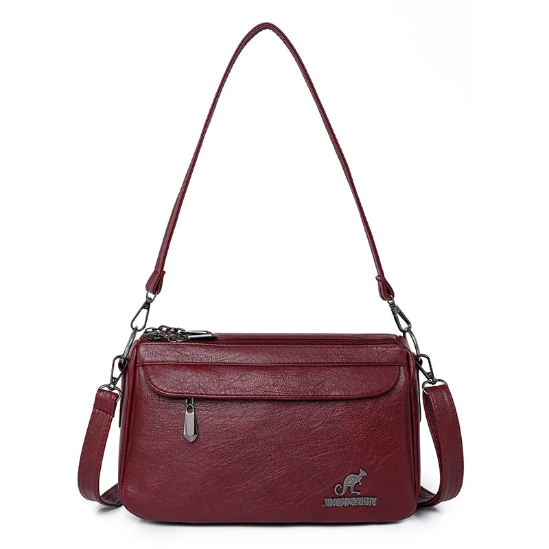 Women Bag woman's handbag new trend vintage Crossbody Bag for Women Fashion Shoulder Bags Handbag PU Leather luxury Design bags