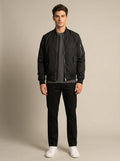 Black Bomber Jacket