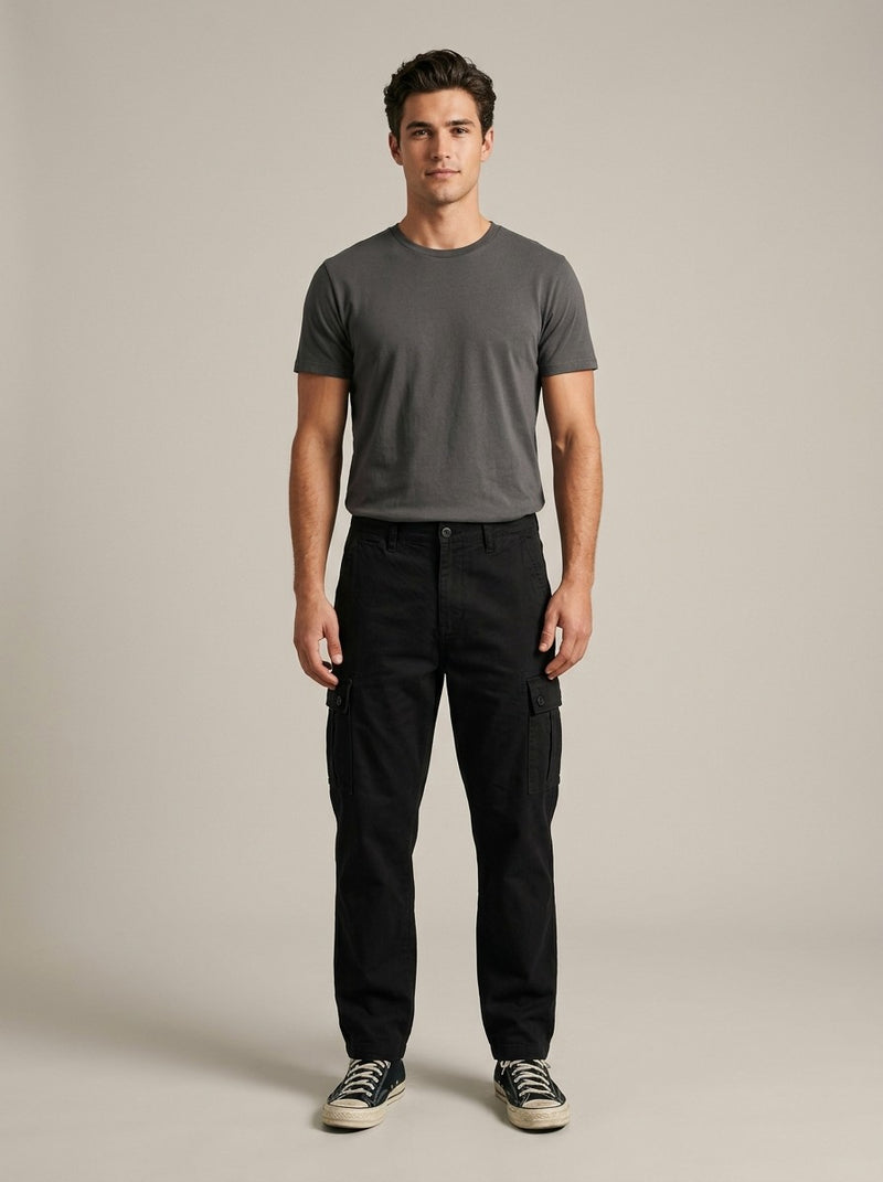 Black Cargo Pants