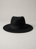 Black Wide-Brim Fedora