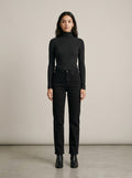 Black Straight Jeans