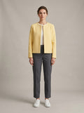 Butter Collarless Jacket