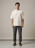 Cloud White Oversized Tee