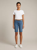Denim Bermuda Shorts
