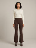 Espresso Ponte Flare Pants