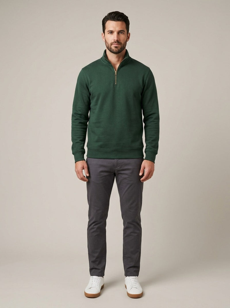 Forest Half-Zip Sweatshirt