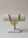 Gold Curb Chain Bracelet