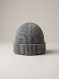 Grey Wool Beanie