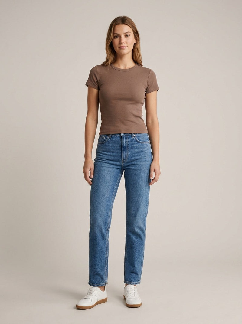 Mocha Baby Tee