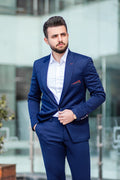 Slim Fit Charcoal Suit