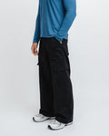 Our.Mantra Black Cargo Pants