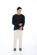 Our.Mantra Black Light Knit Sweater