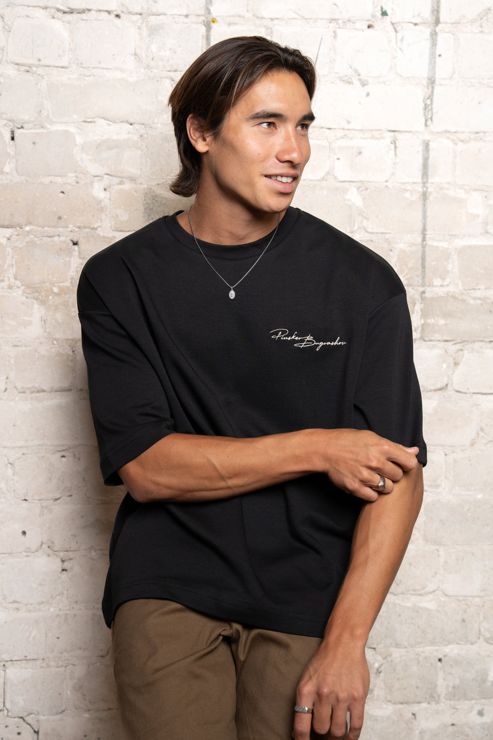Our.Mantra Black Oversized T Shirt