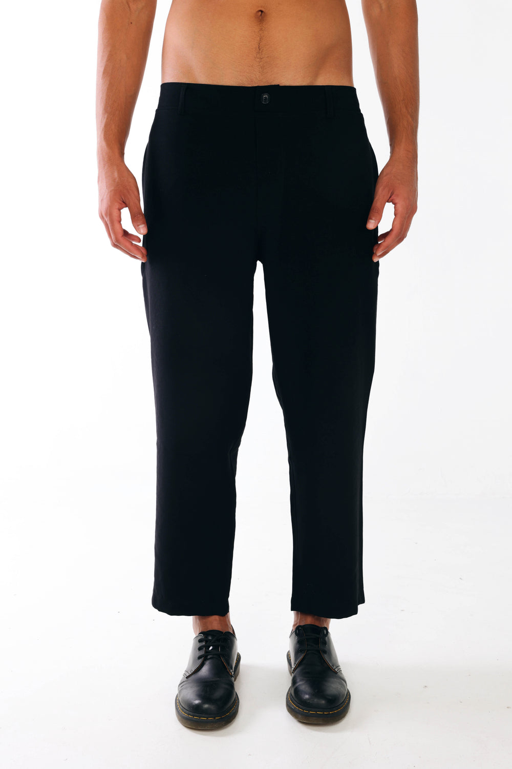 Our.Mantra Black Straight Fit Jeans