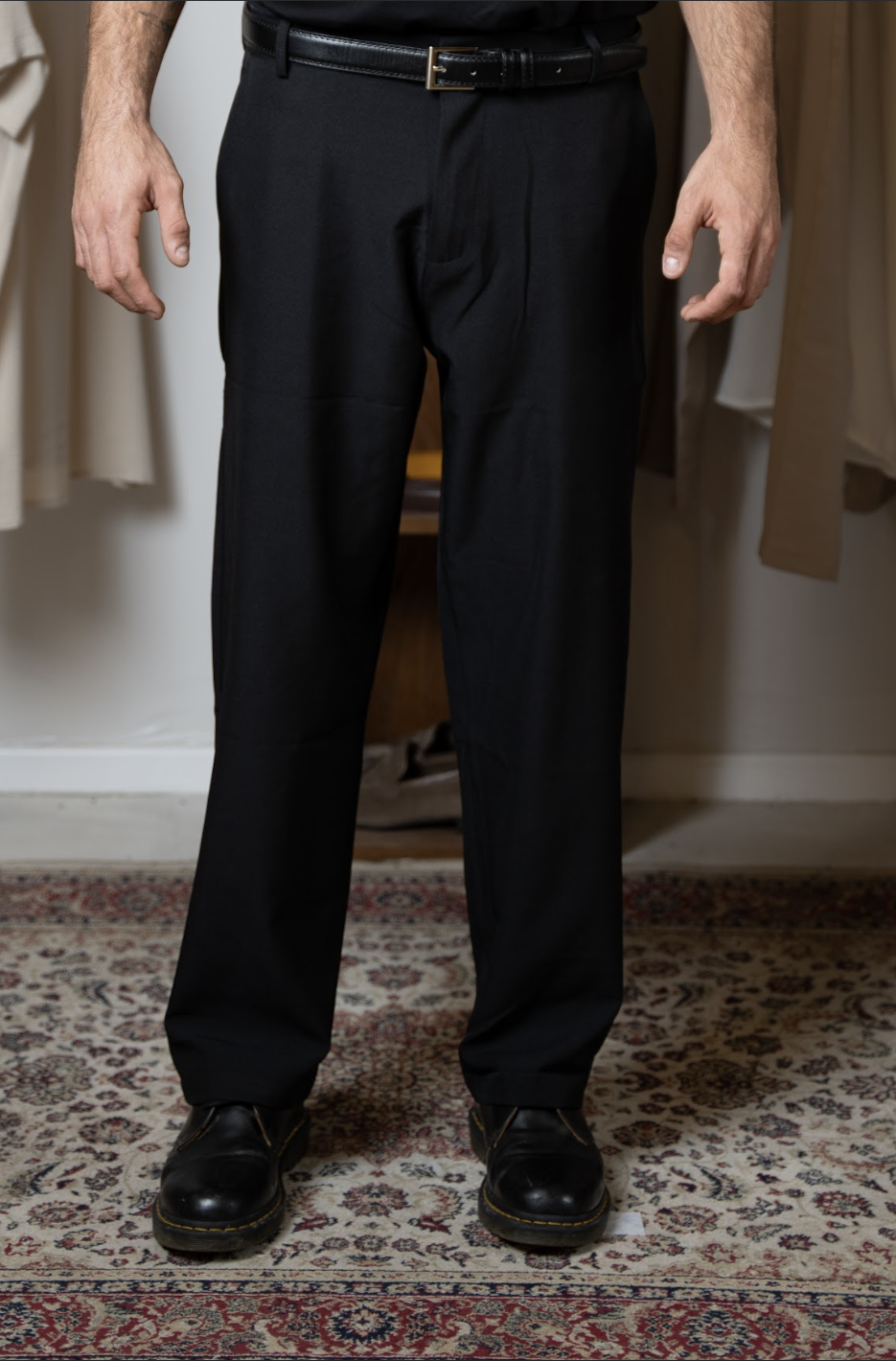 Our.Mantra Black Texas Pants