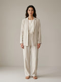 Stone Linen Suit
