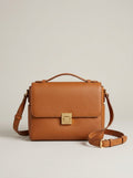 Tan Leather Crossbody Bag