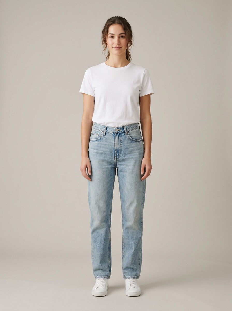 Vintage Blue Relaxed Jeans