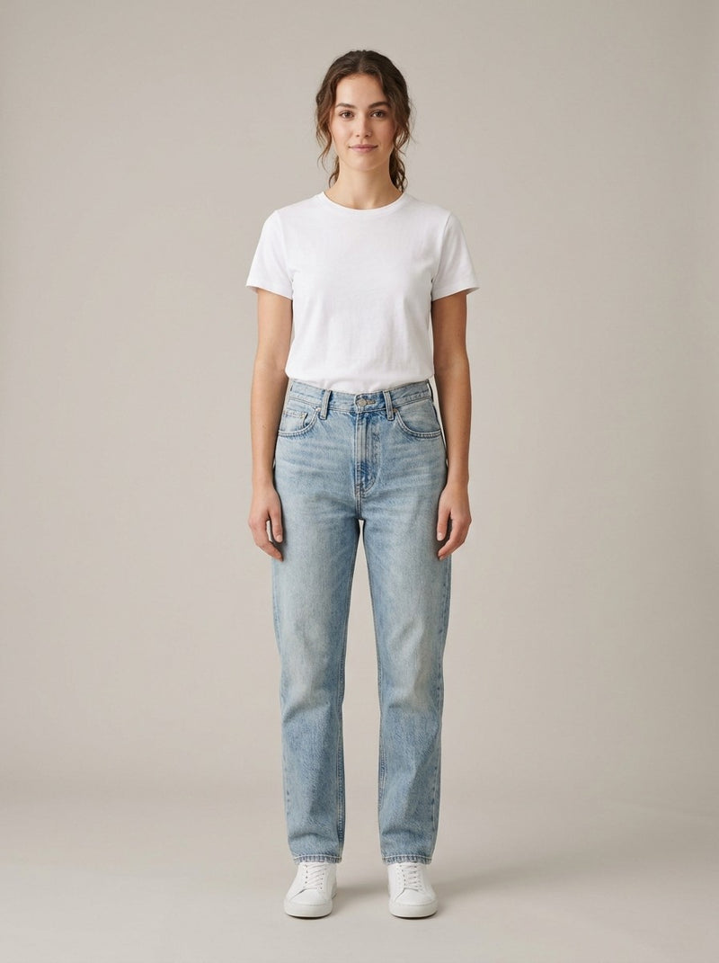 Vintage Blue Relaxed Jeans